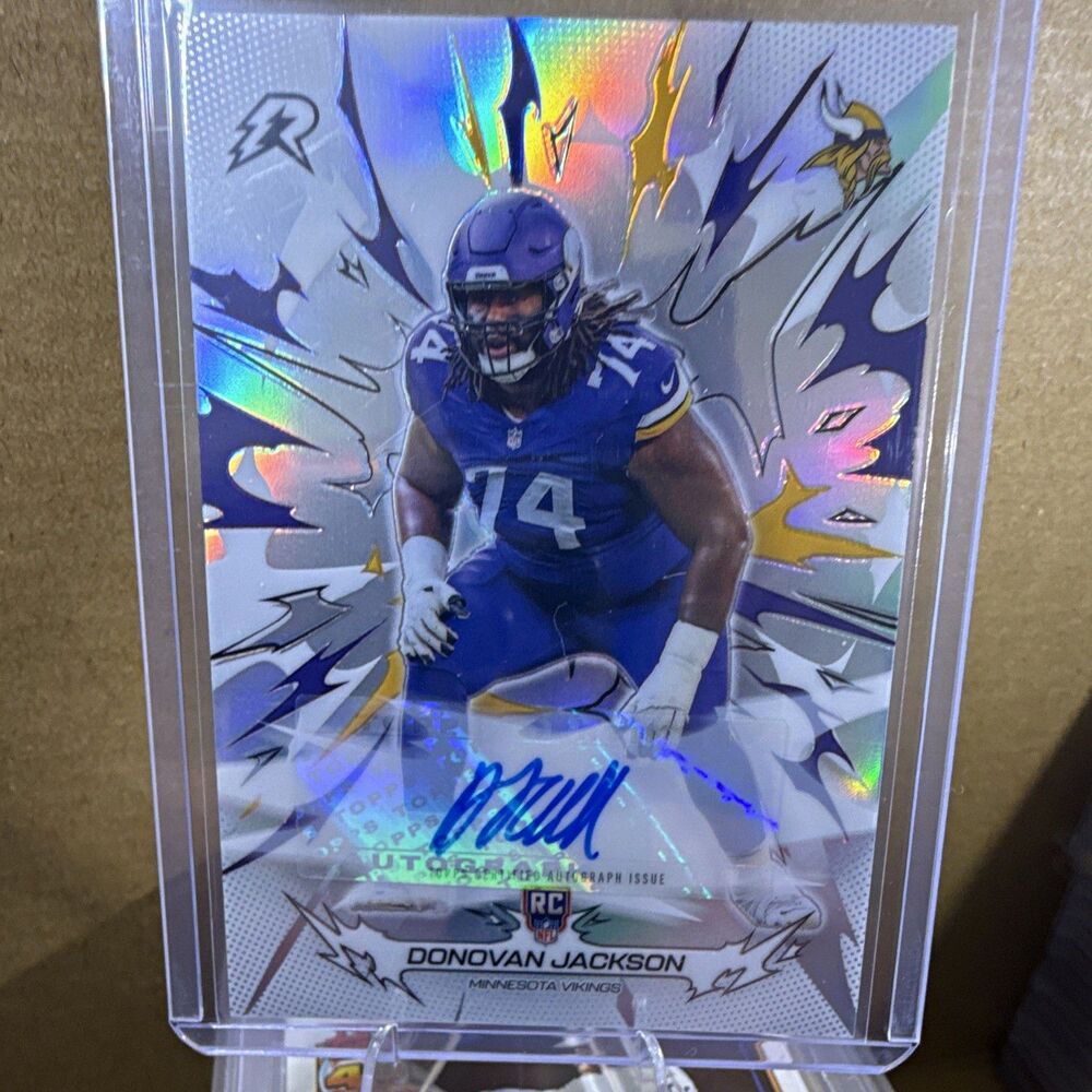 2026 Topps Donovan Jackson Vikings Rookie Auto Insert #158 NFL Football Card